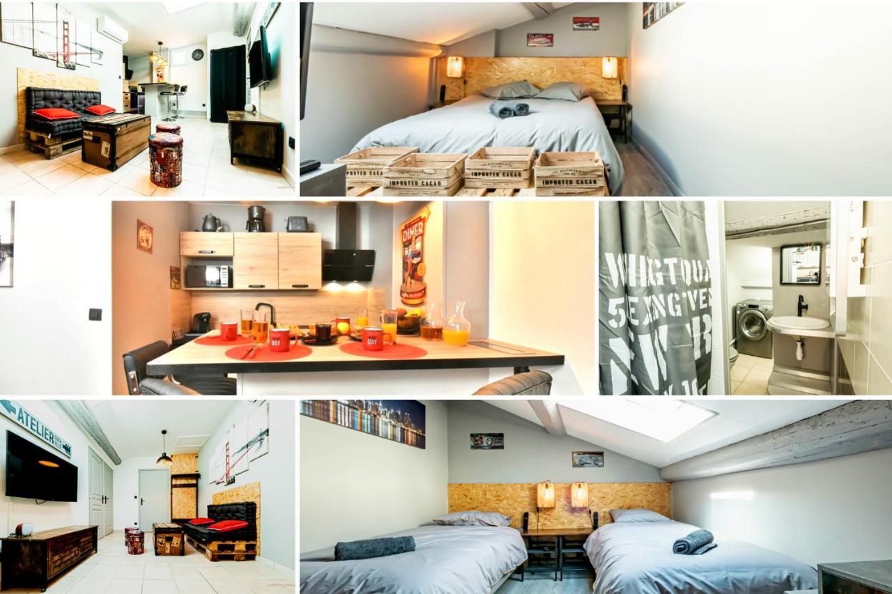 Centre Historique - Free Parking - Self Checkin - Wifi - Industriel - Sleepntripbeziersアパートメント エクステリア 写真